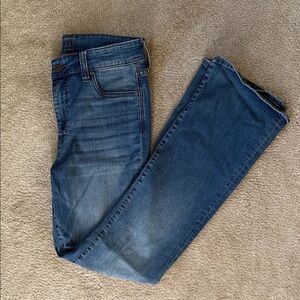 Kut from the Kloth Fab Ab High Rise Baby Bootcut Jeans Size 6 Blue
